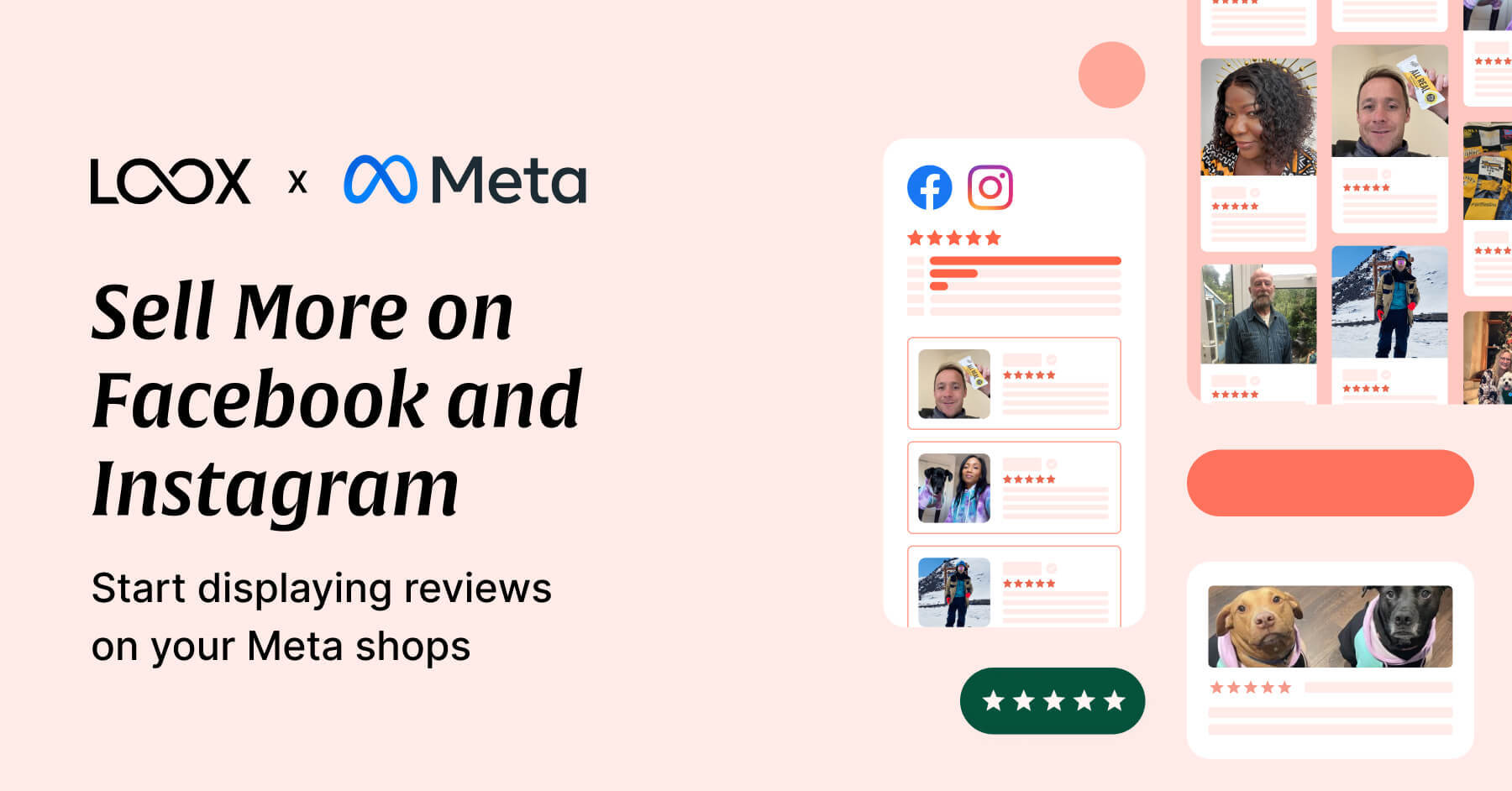 Sell more on Facebook and Instagram with Loox Meta Syndication