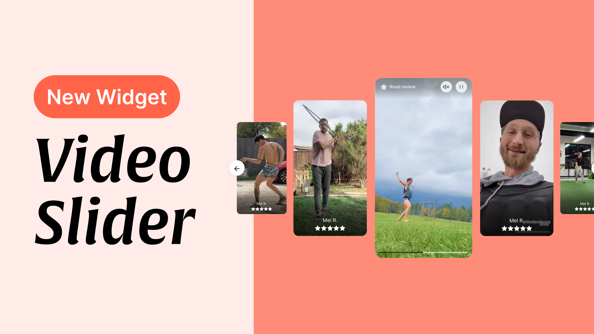 New Widget: Video Slider Widget