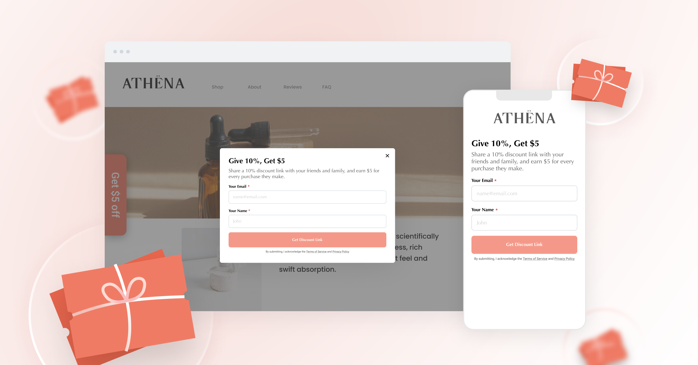 Loox on-site referrals
