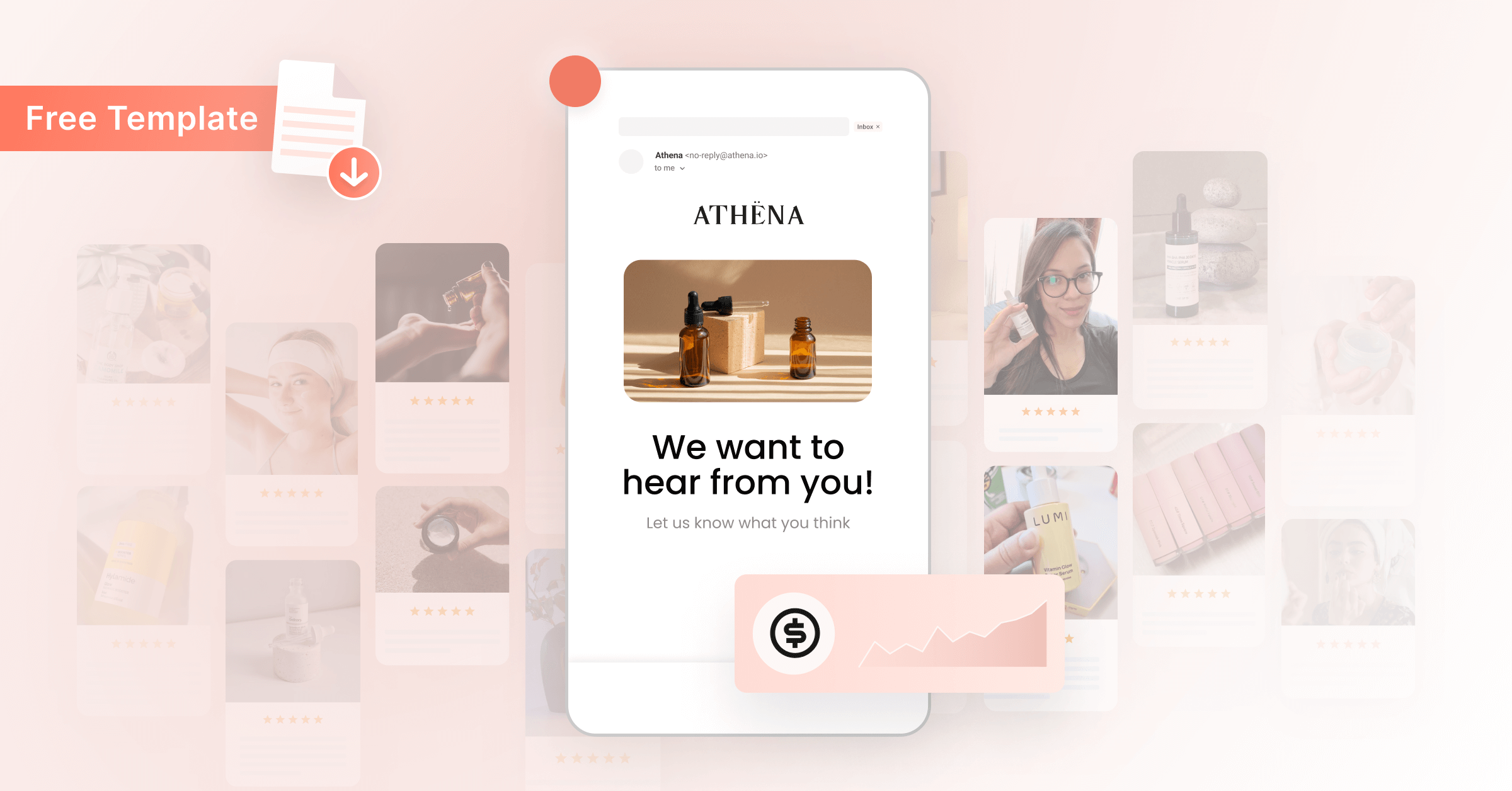 customer review email template