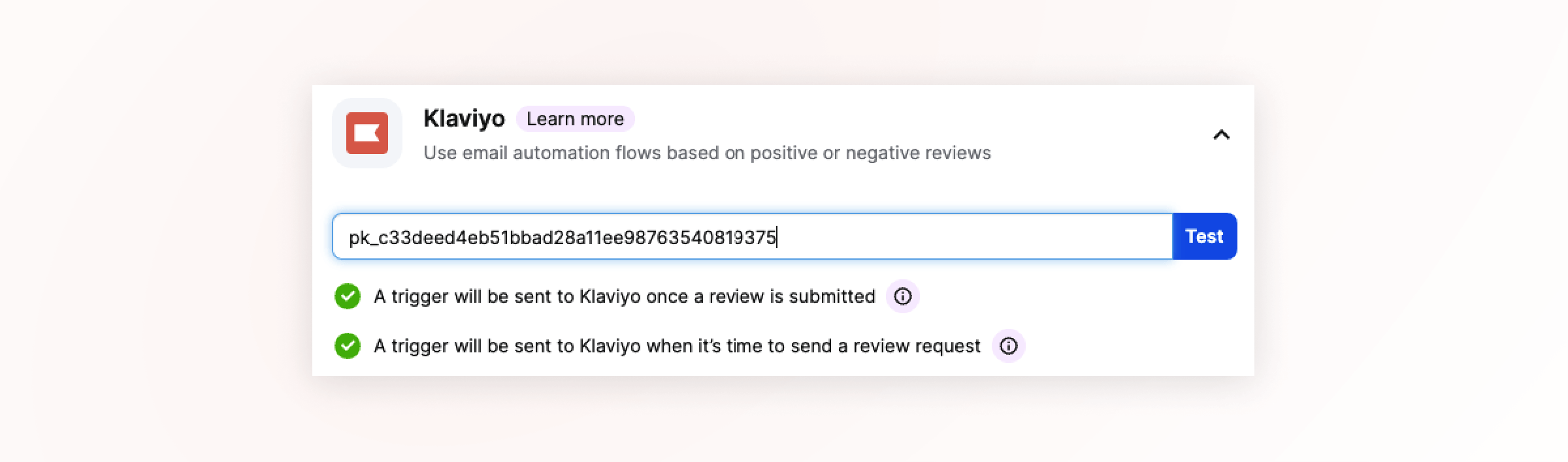 Setting up the Loox and Klaviyo integration