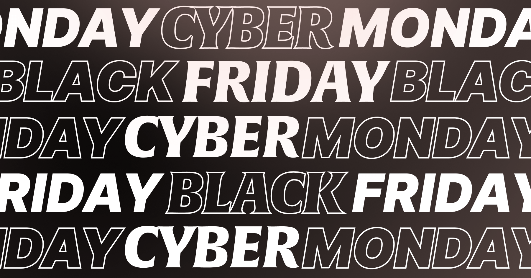 An image representing Black Friday Cyber Monday as a concept.