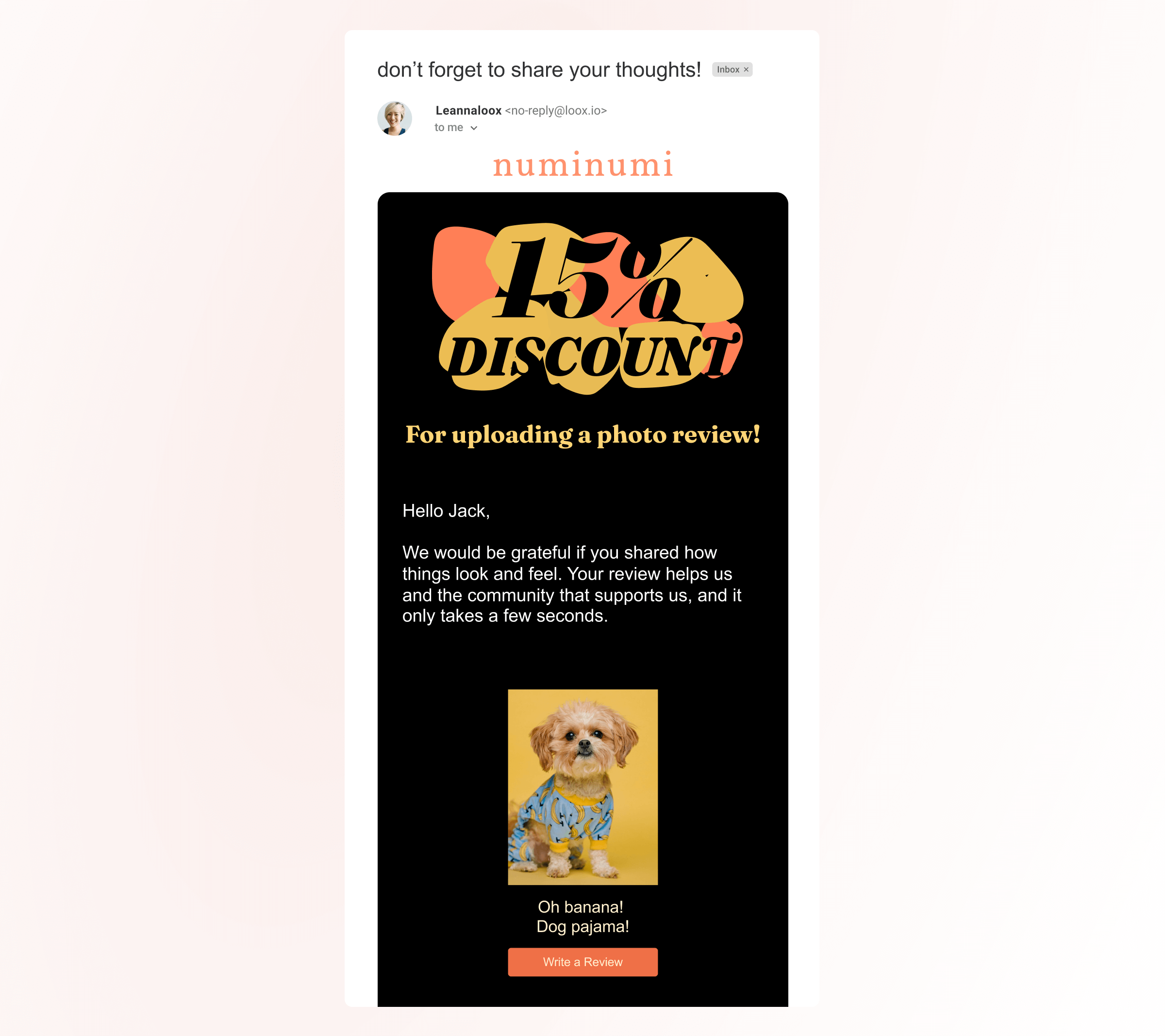 Grab the attention of the email recipient to get the best results for customer review request emails